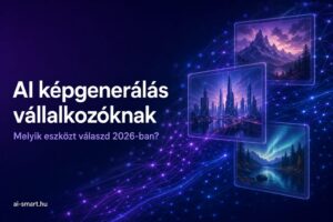 AI képgenerálás vállalkozóknak 2026 — melyik eszközt válaszd