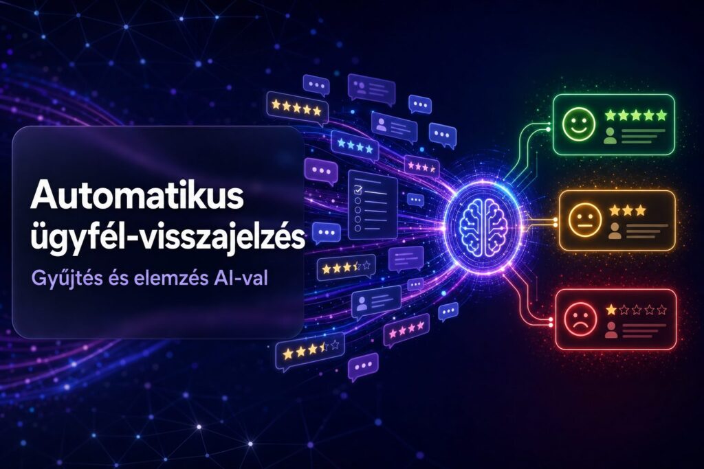 Automatikus ügyfél-visszajelzés gyűjtés és AI-elemzés – ai-smart.hu