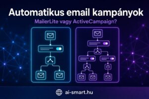 Automatikus email kampányok — MailerLite vagy ActiveCampaign